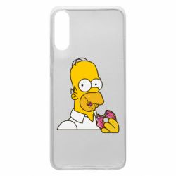 Чехол для Samsung A70 Гомер любит пончики - PrintSalon