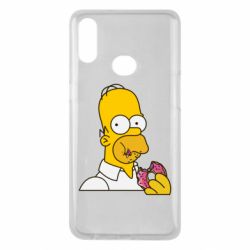 Чехол для Samsung A10s Гомер любит пончики - PrintSalon