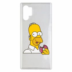 Чехол для Samsung Note 10 Plus Гомер любит пончики - PrintSalon