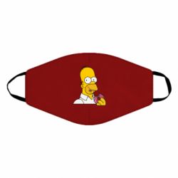 Маска многоразовая Гомер любит пончики - PrintSalon