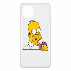 Чехол для Samsung Note 10 Lite Гомер любит пончики - PrintSalon