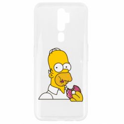 Чехол для Oppo A5/A9 2020 Гомер любит пончики