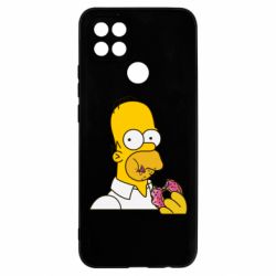 Чехол для Oppo A15s/A15 Гомер любит пончики - PrintSalon