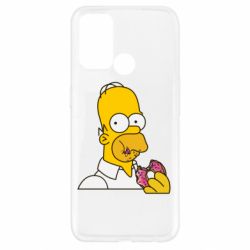 Чехол для Oppo A52/A72/A92 Гомер любит пончики - PrintSalon