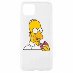 Чехол для Oppo A92s Гомер любит пончики - PrintSalon