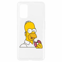 Чехол для Realme 7 Pro Гомер любит пончики - PrintSalon