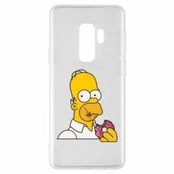 Чехол для Samsung S9+ Гомер любит пончики - PrintSalon