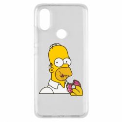 Чехол для Xiaomi Mi A2 Гомер любит пончики - PrintSalon