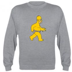 Cвитшот Гомер Симпсон в трусиках - PrintSalon