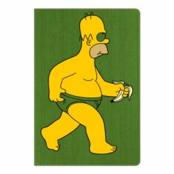 Блокнот с принто Гомер Симпсон в трусиках - PrintSalon