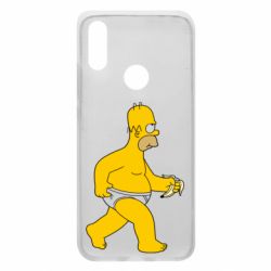 Чехол для Xiaomi Redmi 7 Гомер Симпсон в трусиках - PrintSalon