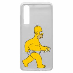 Чехол для Huawei P30 Гомер Симпсон в трусиках - PrintSalon