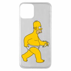 Чехол для iPhone 11 Гомер Симпсон в трусиках - PrintSalon