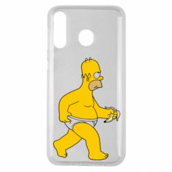 Чехол для Samsung M30 Гомер Симпсон в трусиках - PrintSalon