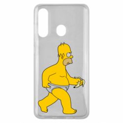 Чехол для Samsung M40 Гомер Симпсон в трусиках - PrintSalon