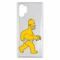 Чехол для Samsung Note 10 Plus Гомер Симпсон в трусиках - PrintSalon