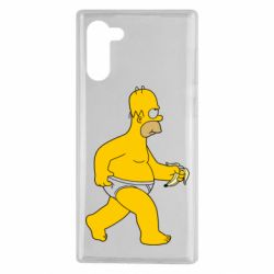 Чехол для Samsung Note 10 Гомер Симпсон в трусиках - PrintSalon