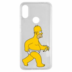 Чехол для Xiaomi Redmi Note 7 Гомер Симпсон в трусиках - PrintSalon