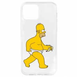 Чехол для iPhone 12 Гомер Симпсон в трусиках - PrintSalon