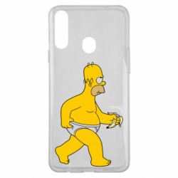 Чехол для Samsung A20s Гомер Симпсон в трусиках - PrintSalon