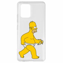 Чехол для Samsung S10 Lite Гомер Симпсон в трусиках - PrintSalon