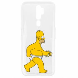 Чехол для Oppo A5/A9 2020 Гомер Симпсон в трусиках
