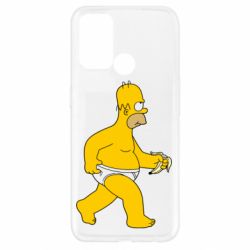 Чехол для Oppo A52/A72/A92 Гомер Симпсон в трусиках - PrintSalon