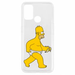 Чехол для Oppo A53/A32/A33 Гомер Симпсон в трусиках-PrintSalon Чехол для Oppo A53/A32/A33 Гомер Симпсон в трусиках