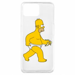 Чехол для Oppo A73 Гомер Симпсон в трусиках - PrintSalon