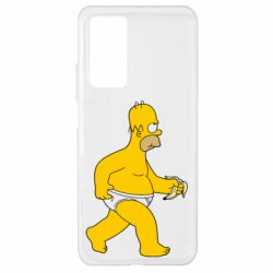 Чехол для Xiaomi Mi 10T/10T Pro Гомер Симпсон в трусиках - PrintSalon