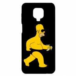 Чехол для Xiaomi Redmi Note 9S/9Pro/9Pro Max Гомер Симпсон в трусиках - PrintSalon
