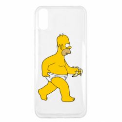 Чехол для Xiaomi Redmi 9a Гомер Симпсон в трусиках - PrintSalon