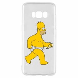 Чехол для Samsung S8 Гомер Симпсон в трусиках - PrintSalon