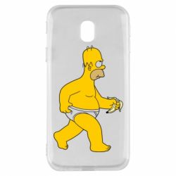 Чехол для Samsung J3 2017 Гомер Симпсон в трусиках - PrintSalon