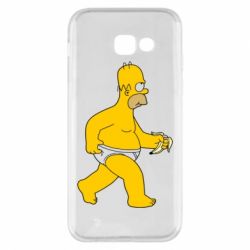 Чехол для Samsung A5 2017 Гомер Симпсон в трусиках - PrintSalon