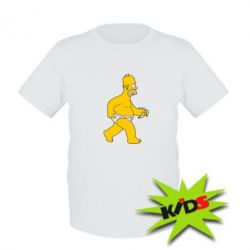 Детская футболка Гомер Симпсон в трусиках - PrintSalon