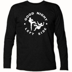 Футболка с длинным рукавом Good Night - PrintSalon