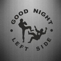 Наклейка Good Night - PrintSalon