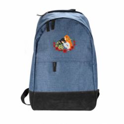 Рюкзак міський Дівчина цілує солдата - PrintSalon