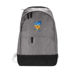 Рюкзак Горящий гербу Украины - PrintSalon