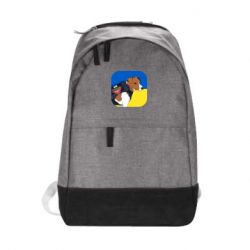 Рюкзак Патрон на фоне флага - PrintSalon