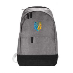 Рюкзак Тризуб квіти Україна - PrintSalon