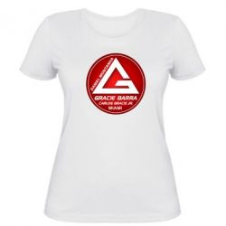 Женская футболка Gracie Barra Miami - PrintSalon