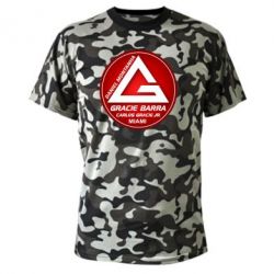 Камуфляжная футболка Gracie Barra Miami - PrintSalon