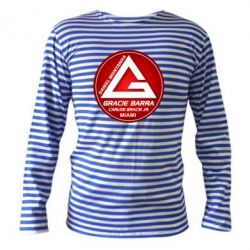 Тельняшка с длинным рукавом Gracie Barra Miami - PrintSalon