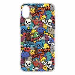 Чохол для iPhone X/Xs Graffiti 1 - PrintSalon