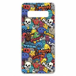 Чохол для Samsung S10+ Graffiti 1 - PrintSalon