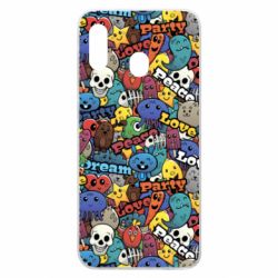 Чохол для Samsung A20 Graffiti 1 - PrintSalon