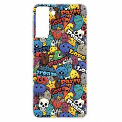 Чохол для Samsung S21+ Graffiti 1 - PrintSalon