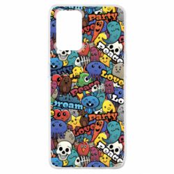 Чохол для Oppo A74 4G Graffiti 1 - PrintSalon